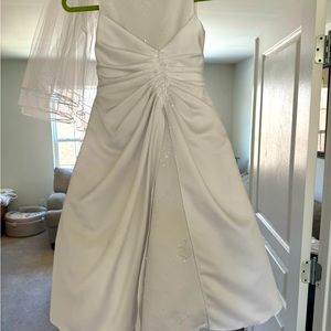 First Communion Dress with veil